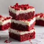 Decadent Red Velvet Brownies with Cream Cheese Frosting Recipe