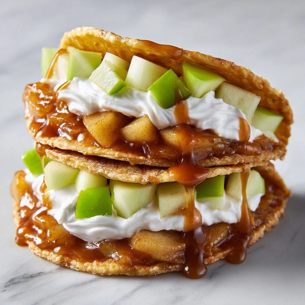 Apple Cheesecake Tacos Recipe - Recipe Image