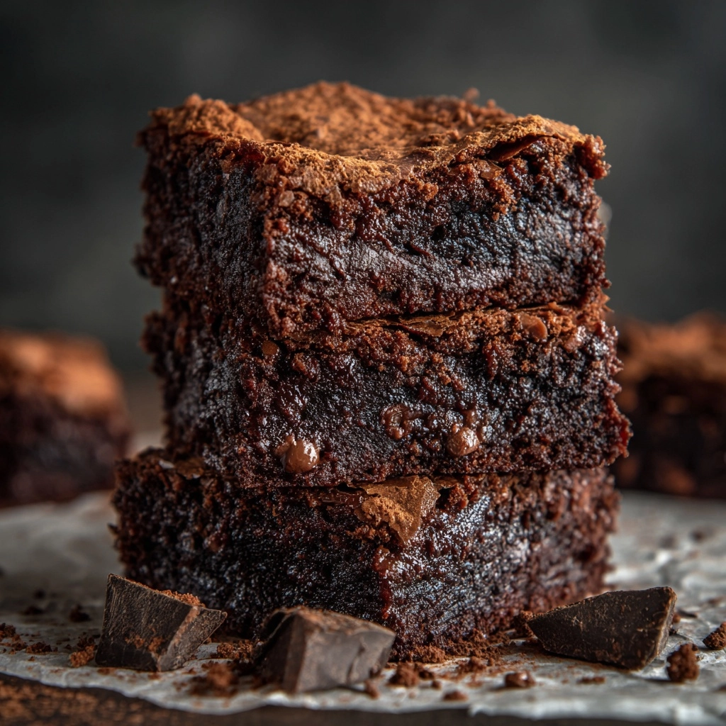 Cocoa Powder Brownies Recipe - Recipe Image