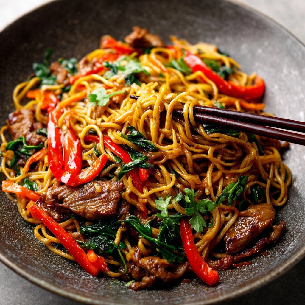 Yakisoba Noodles Recipe - Recipe Image