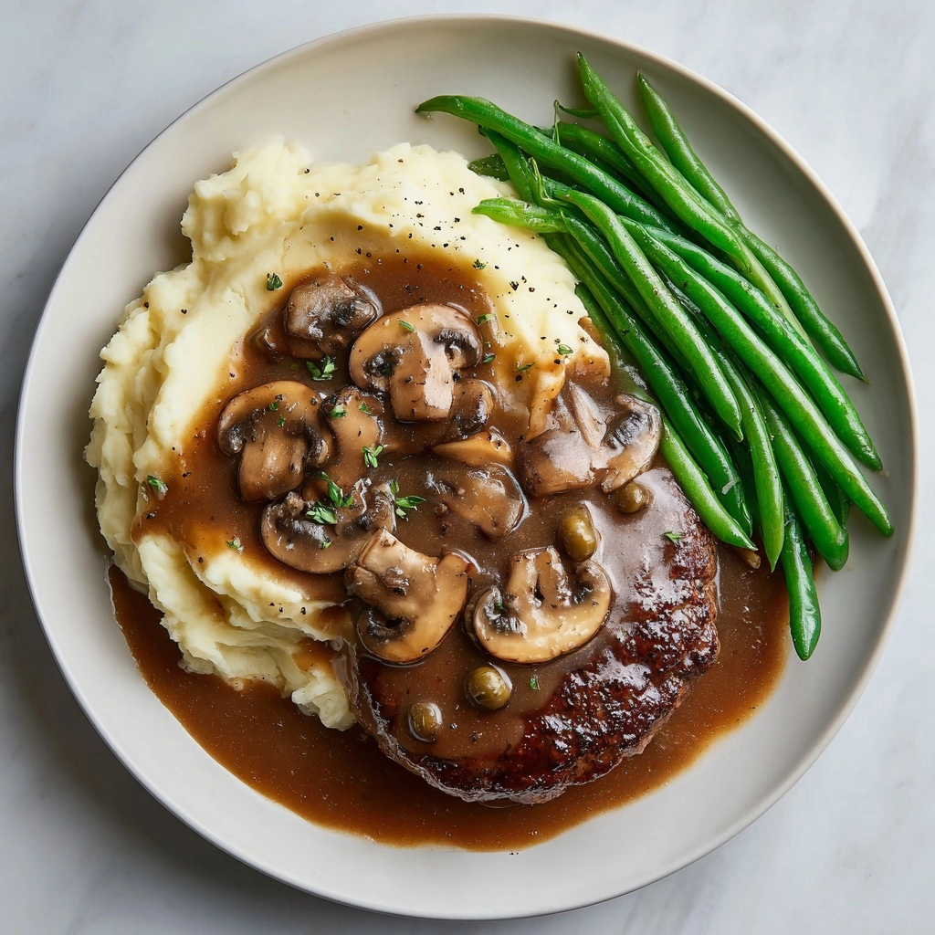 Bobby Flay Salisbury Steak Recipe - Recipe Image