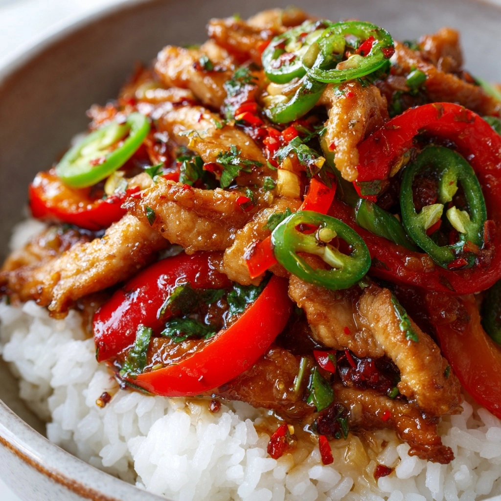 Spicy Jalapeño Chicken Stir-Fry (Better Than Takeout in 20 Minutes!) Recipe - Recipe Image