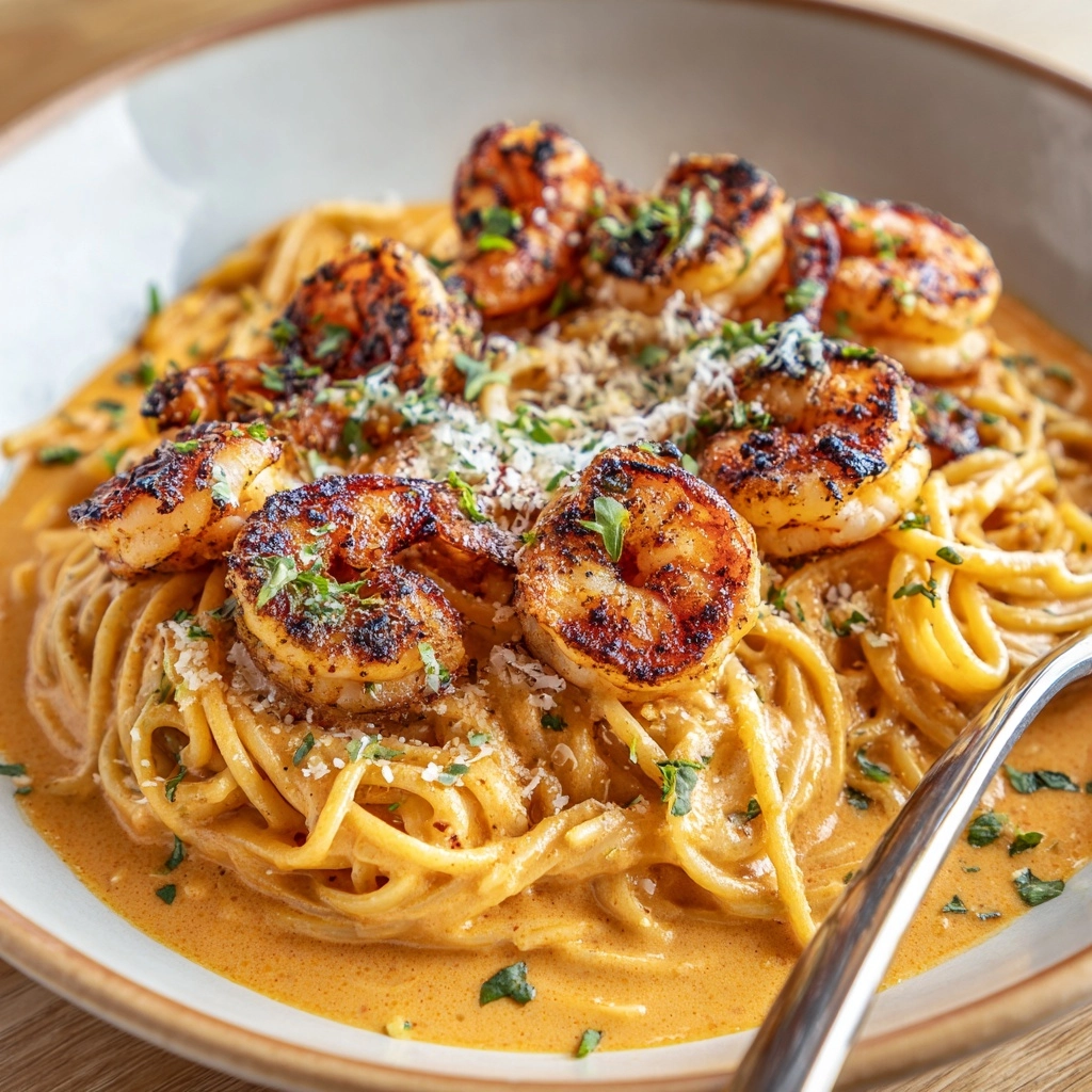 Creamy Cajun Shrimp Pasta Recipe - Recipe Image