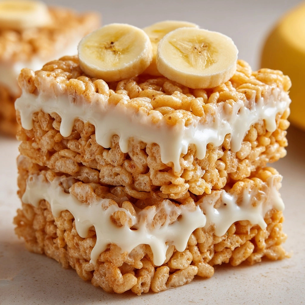 Banana Pudding Rice Krispies Recipe - Recipe Image