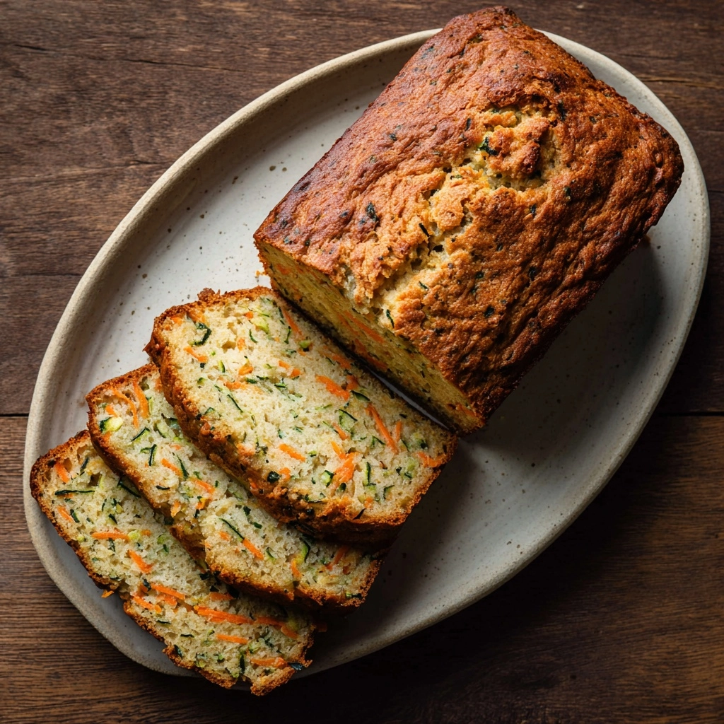 Carrot Apple Zucchini Bread Recipe - Recipe Image