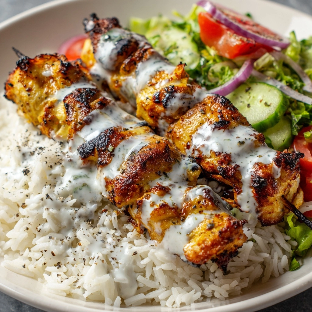 Grilled Chicken with Yogurt Sauce Recipe - Recipe Image