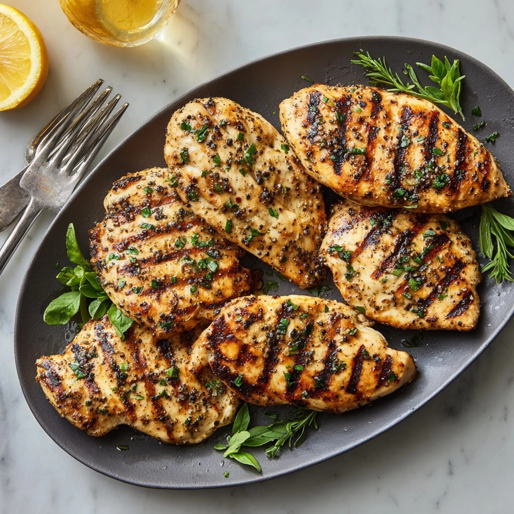 Lemon Herb Grilled Chicken Recipe - Recipe Image