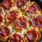 Pepperoni Pizza Monkey Bread Recipe