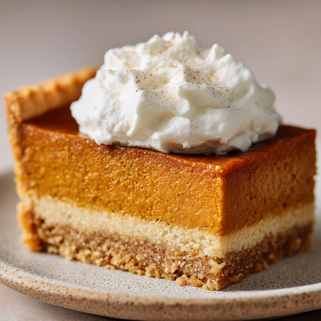 Pumpkin Pie Bars Recipe - Recipe Image