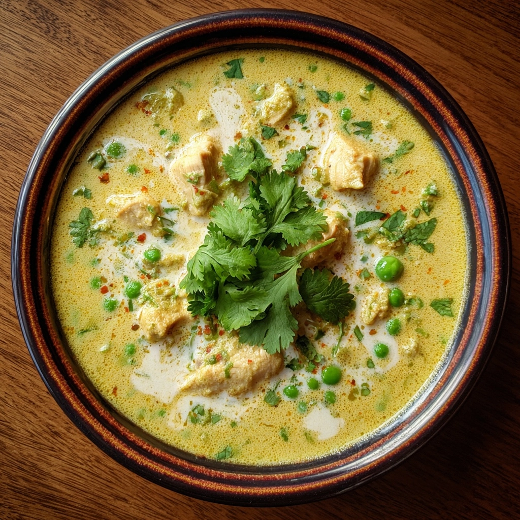 Crock Pot Green Enchilada Chicken Soup Recipe - Recipe Image
