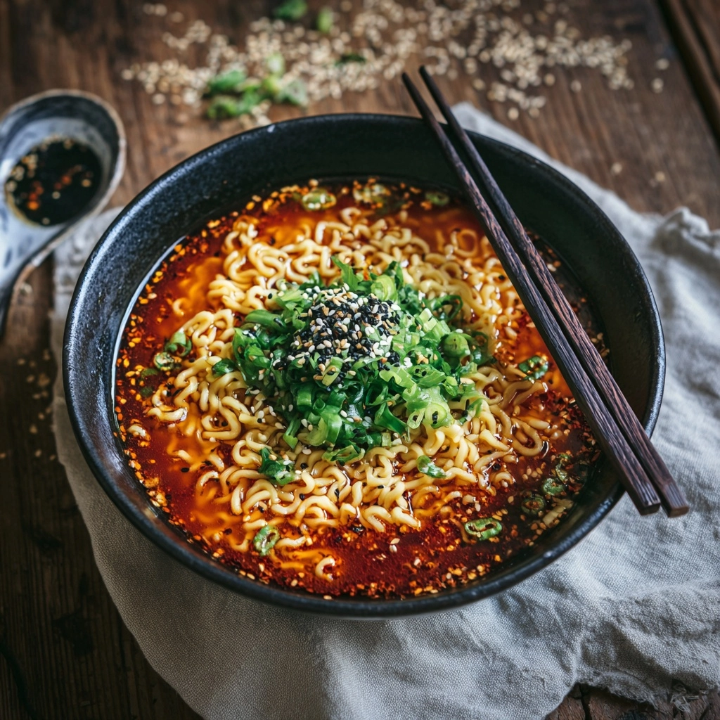 Spicy Ramen Soup Recipe - Recipe Image