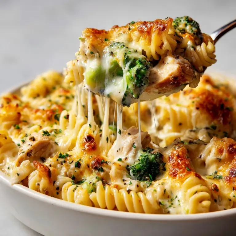 Healthy Chicken Broccoli Pasta Casserole Recipe