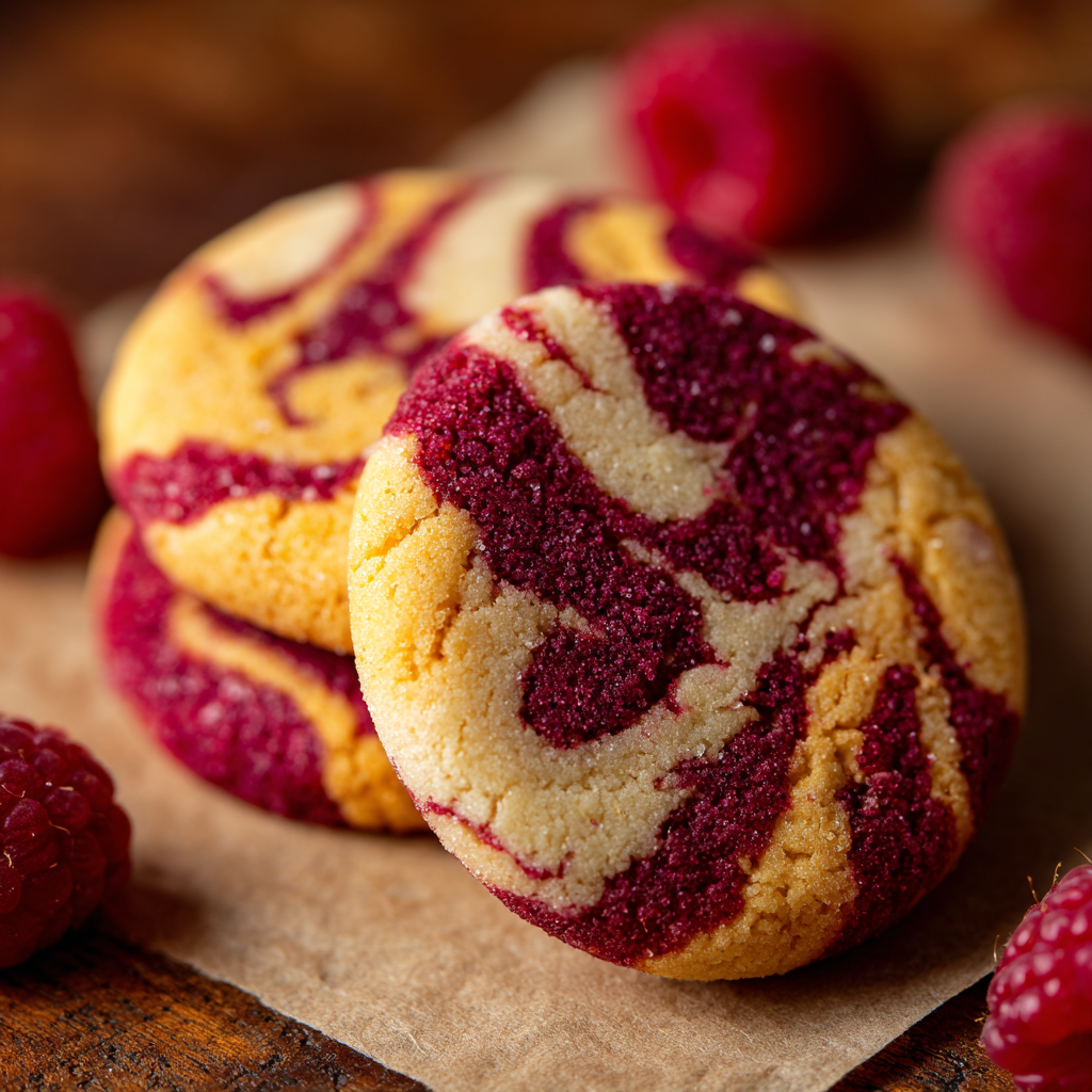 Raspberry Lemonade Cookies Recipe - Recipe Image