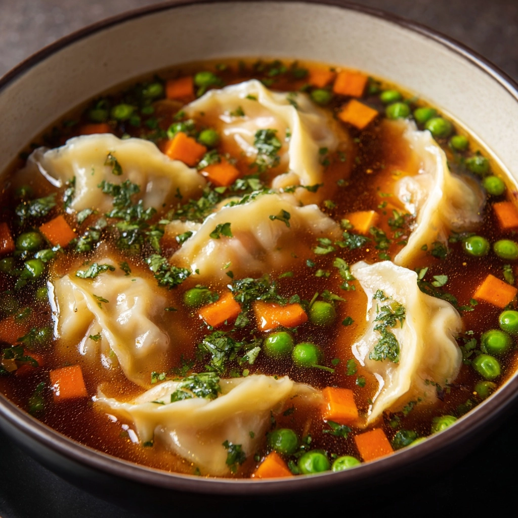 Potsticker Soup Recipe - Recipe Image