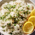 Easy Greek Lemon Rice Recipe