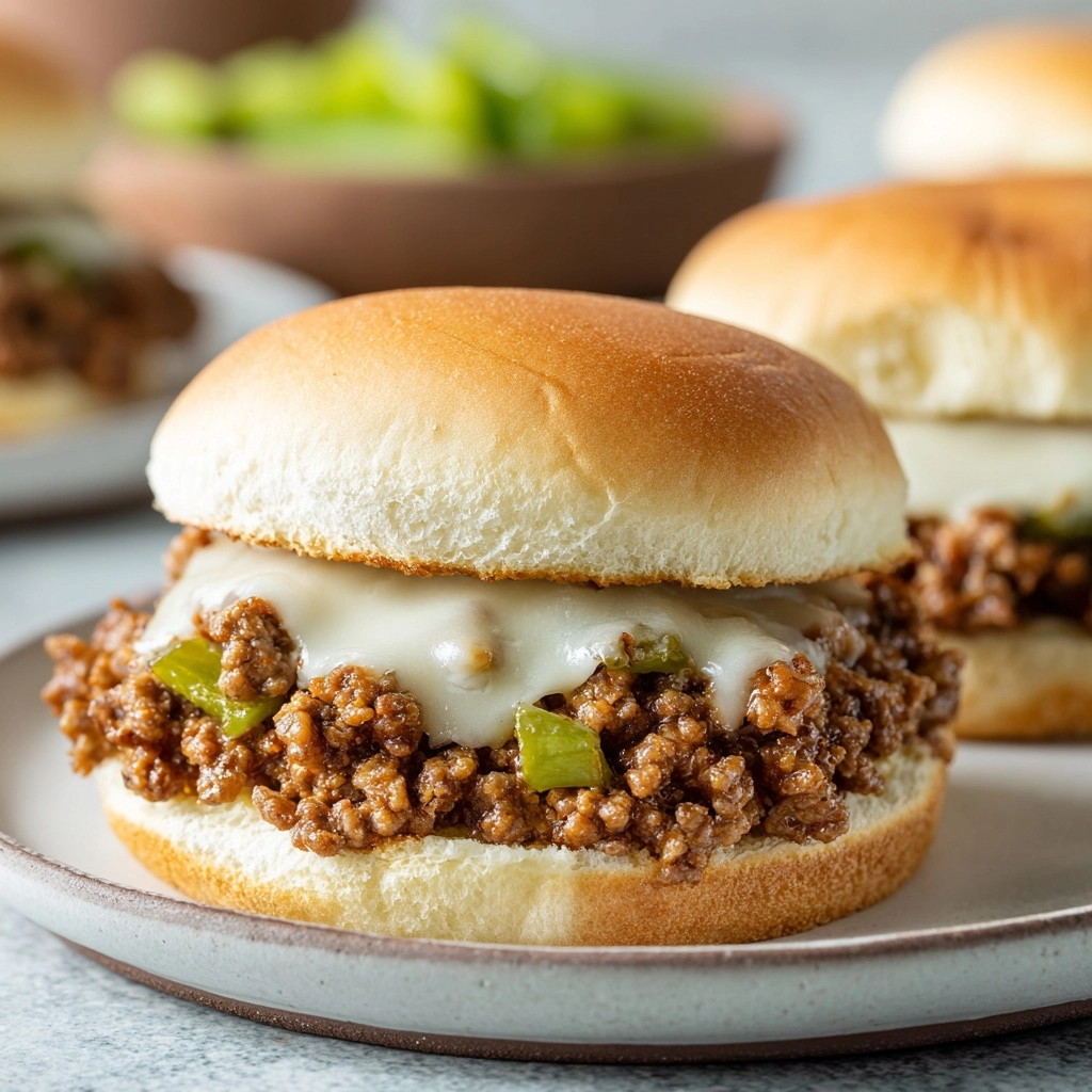 Ground Beef Philly Cheese Steak Recipe - Recipe Image