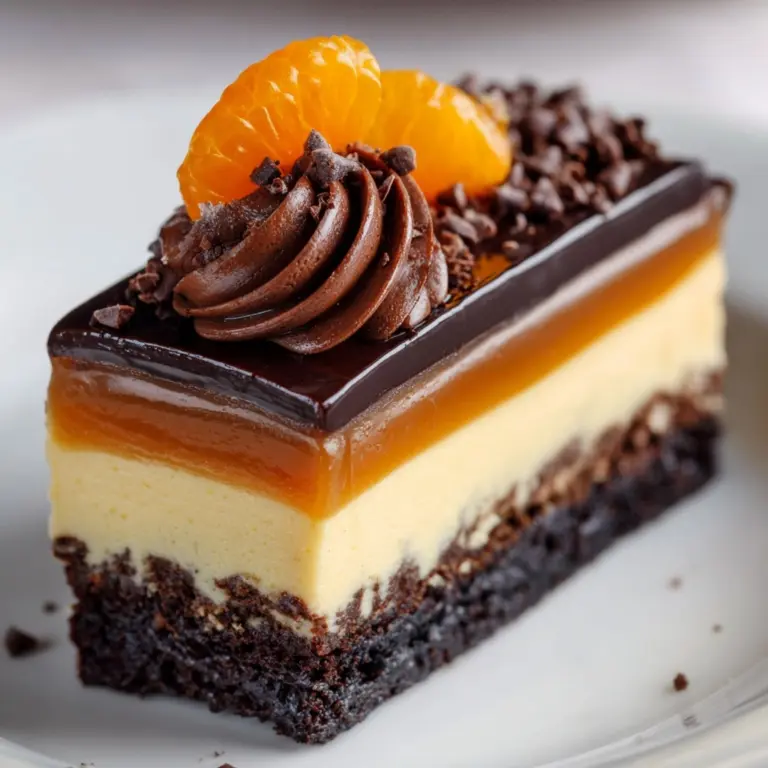 No-Bake Chocolate Orange Cheesecake Recipe