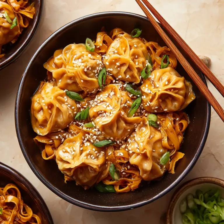 Potsticker Noodle Bowls Recipe