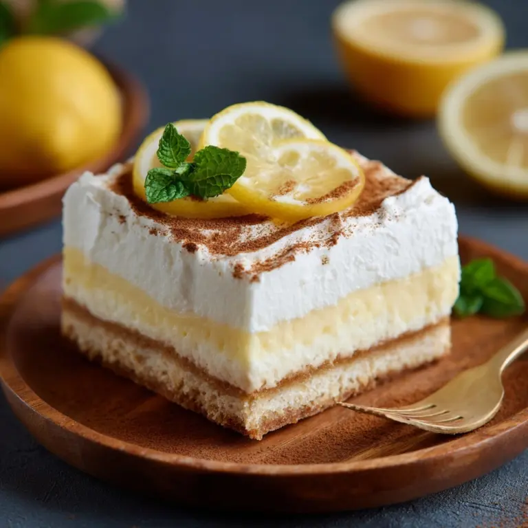 Lemon Tiramisu Recipe