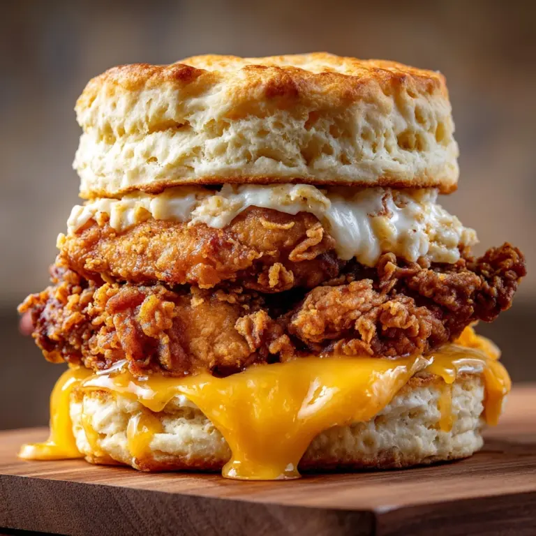 Buttermilk Biscuit Fried Chicken Sandwich Recipe