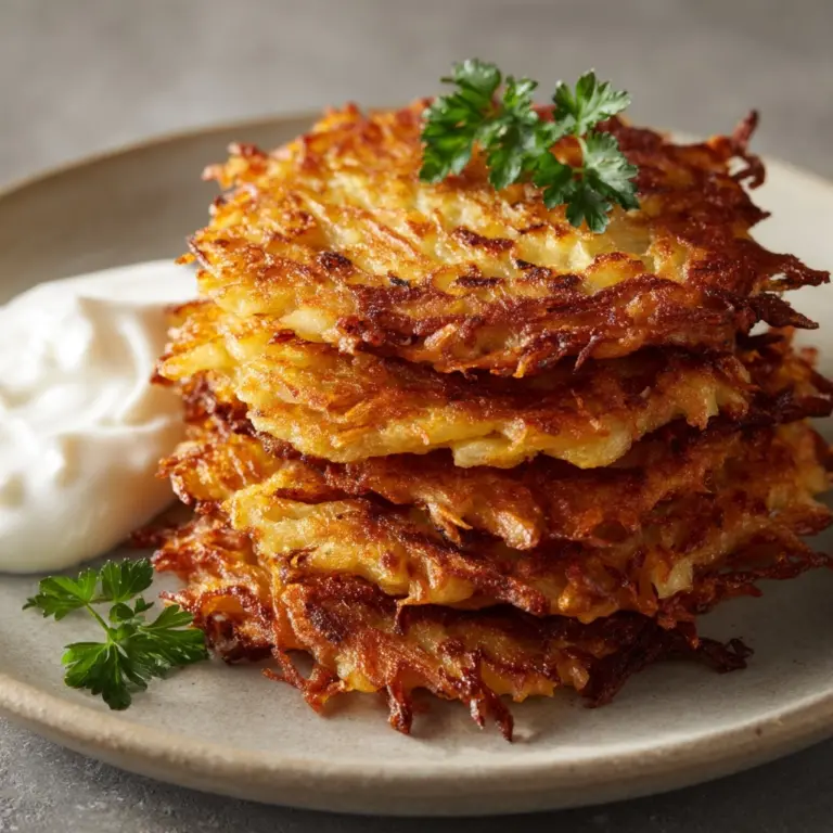 German Potato Pancakes Recipe