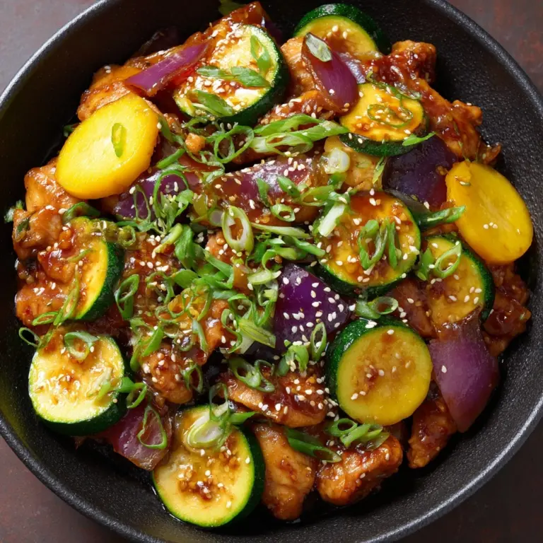 Zucchini Stir Fry Recipe