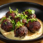 Korean BBQ Meatballs with Spicy Mayo Dip Recipe