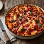 Pasta Bake with Pumpkin Tomato Sauce Recipe