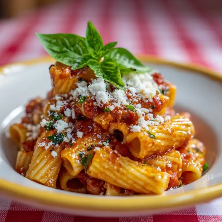 Spicy Basil Rigatoni: An Amazing Ultimate Recipe