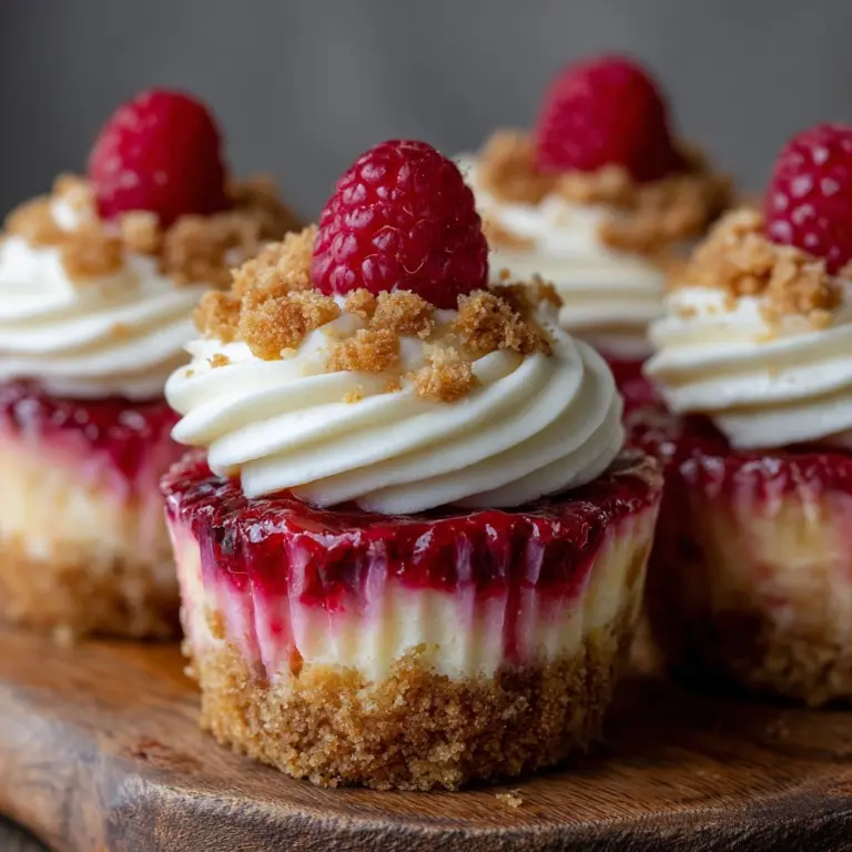 No Bake Lemon Raspberry Cheesecake Cups Recipe