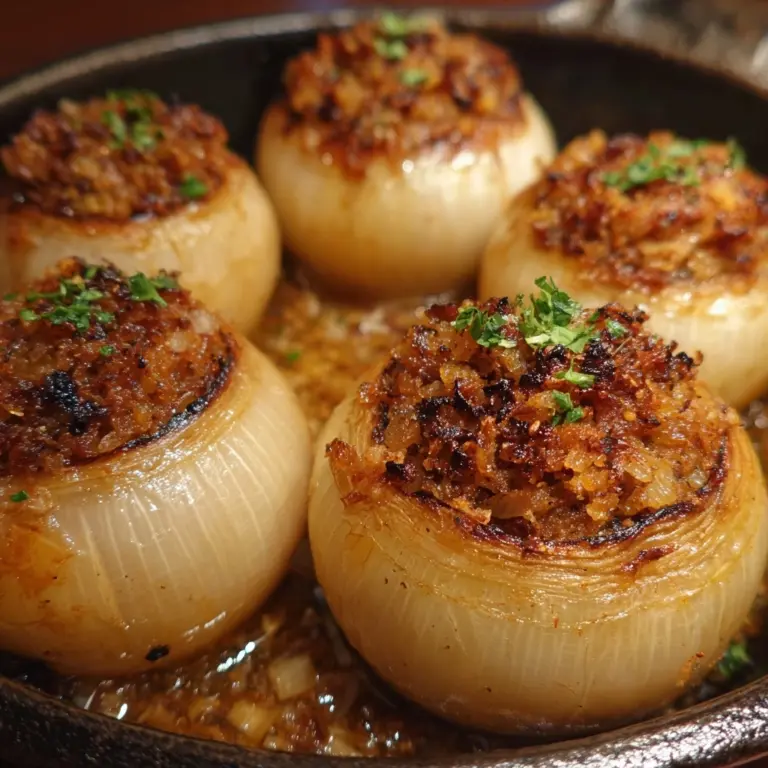 Greek Stuffed Onions: A Flavorful Twist on Comfort Food Recipe