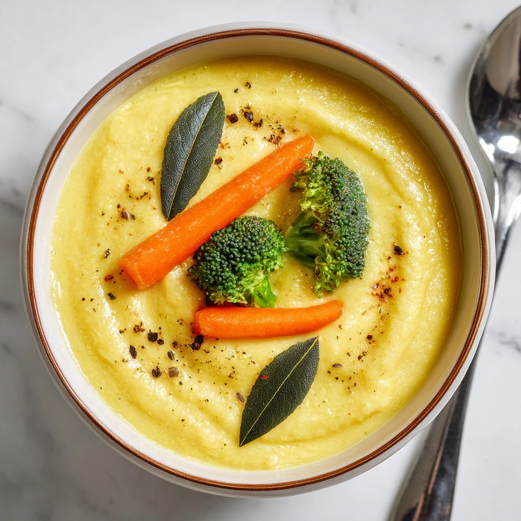 Skinny Broccoli Cheddar Soup Recipe - Recipe Image
