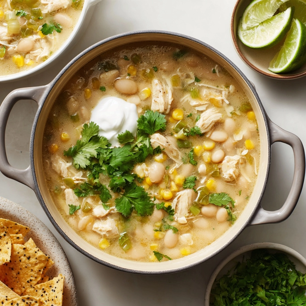 White Bean Chicken Chili Recipe - Recipe Image