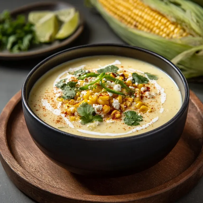 Mexican Street Corn Soup Recipe
