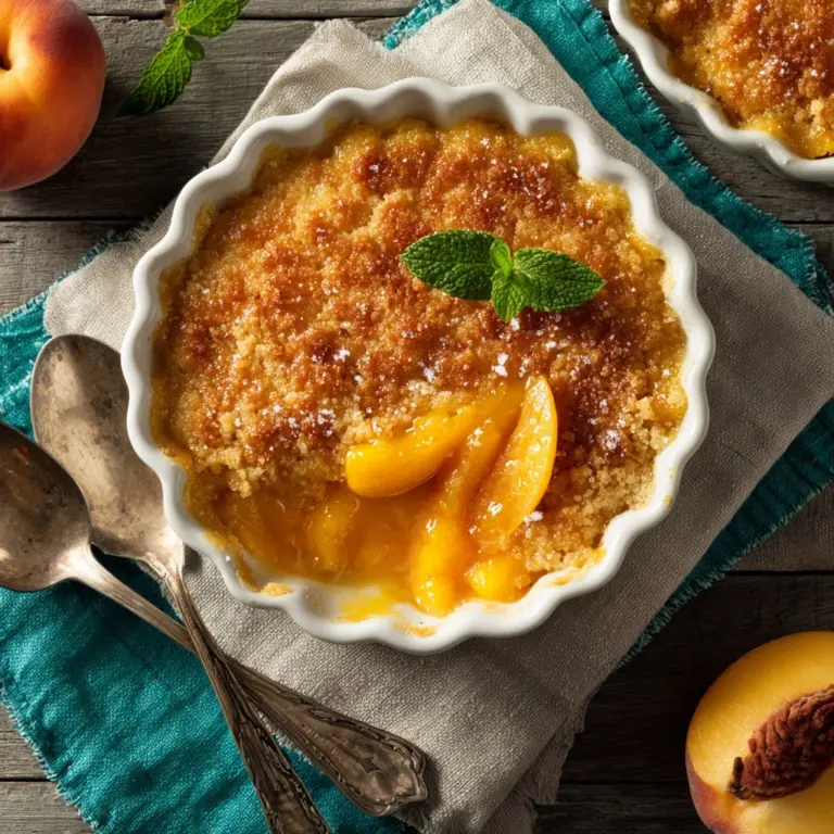 The Best Southern Peach Cobbler Recipe