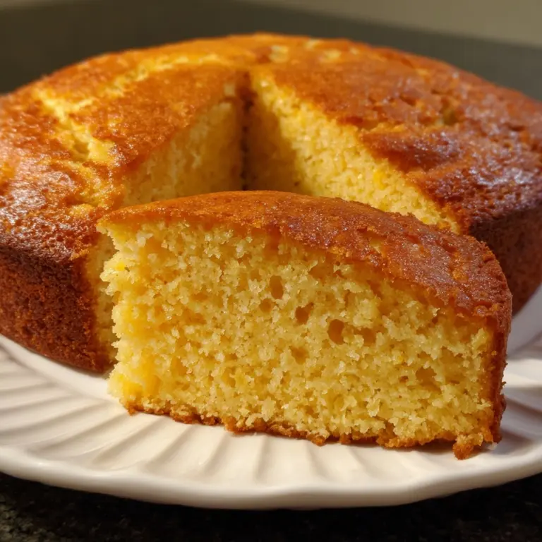 Easy Amish Sour Cream Cornbread Recipe
