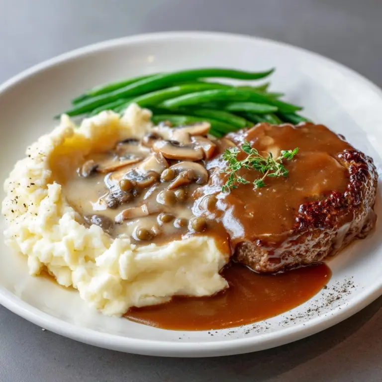Bobby Flay Salisbury Steak Recipe
