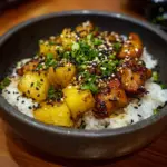 Baked Pineapple Chicken Bowls Recipe