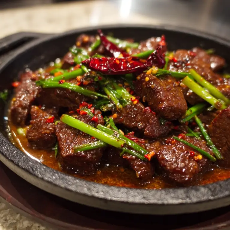 Hot and Spicy Beef Recipe
