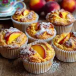 Peach Financiers: Elegant French Almond Cakes Recipe