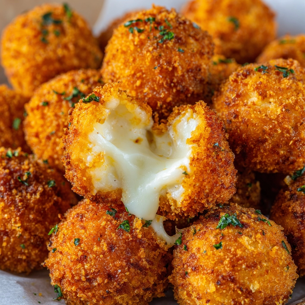 Easy Fried Cheese Bites Recipe - Recipe Image