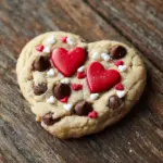 Chocolate Chip Cookie Dough Hearts Recipe