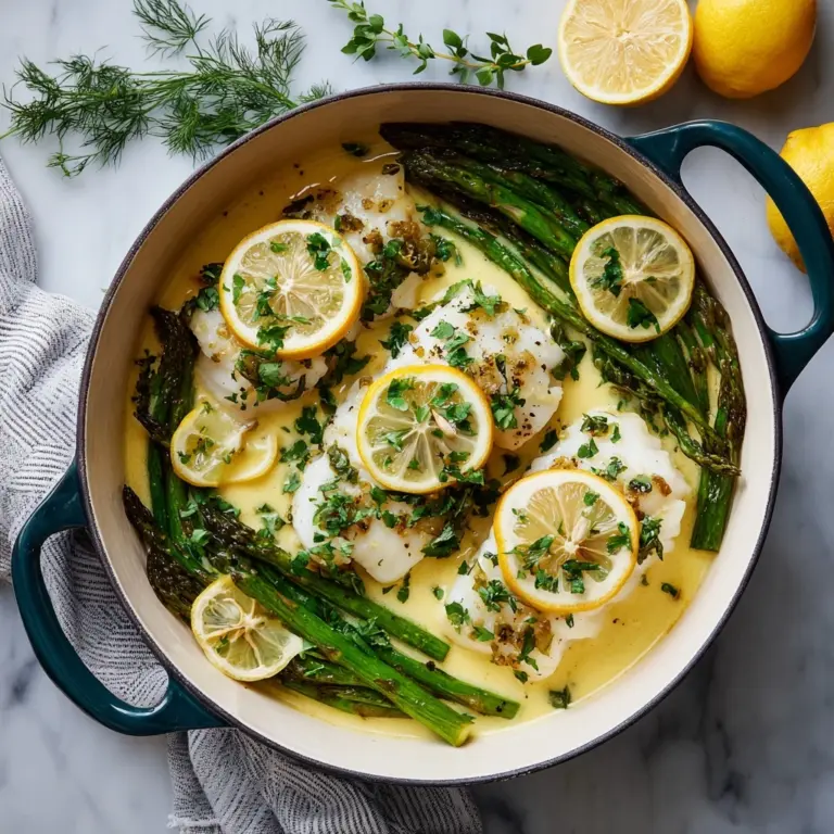 Baked Cod with Lemon Garlic Butter Recipe