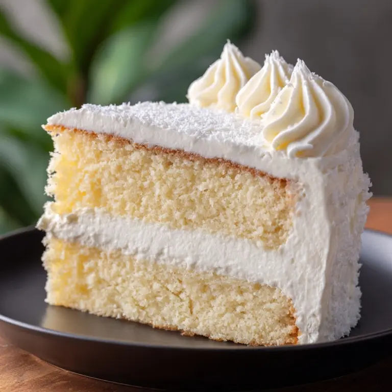 Italian Lemon Cream Cake Recipe