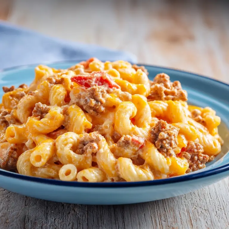 Easy Creamy Taco Mac Recipe