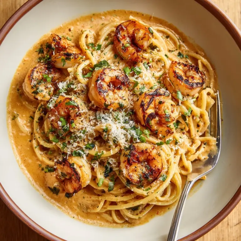 Creamy Cajun Shrimp Pasta Recipe