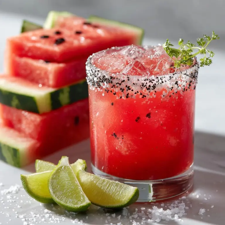 Skinny Watermelon Margarita Recipe