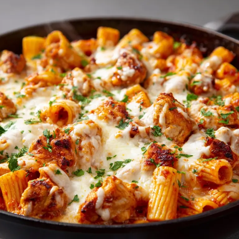 One-Pot Chicken Parmesan Pasta Recipe