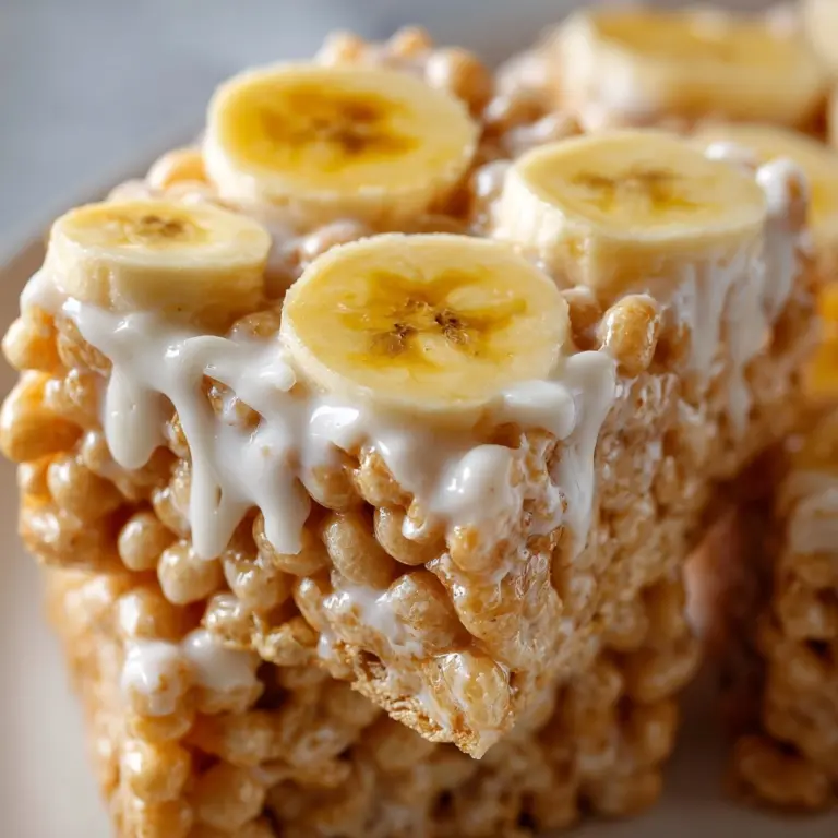 Banana Pudding Rice Krispies Recipe