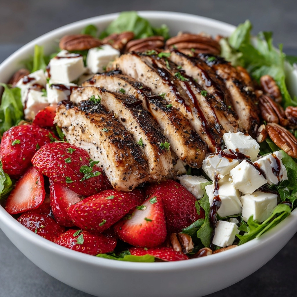 Strawberry Chicken Salad Recipe - Recipe Image